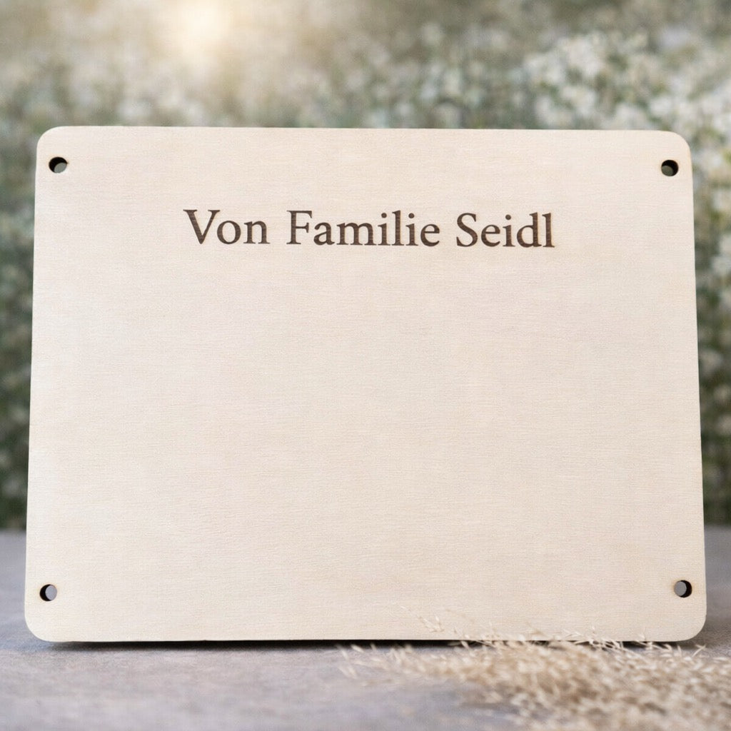 Hochzeitsgeschenk personalisiert