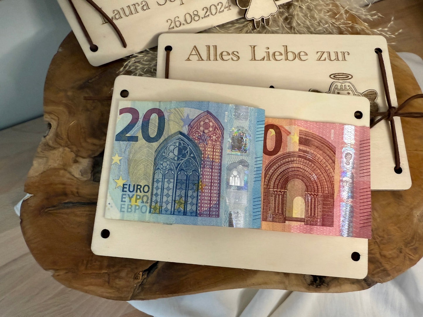 Kommunionsgeschenk mit Schutzengel