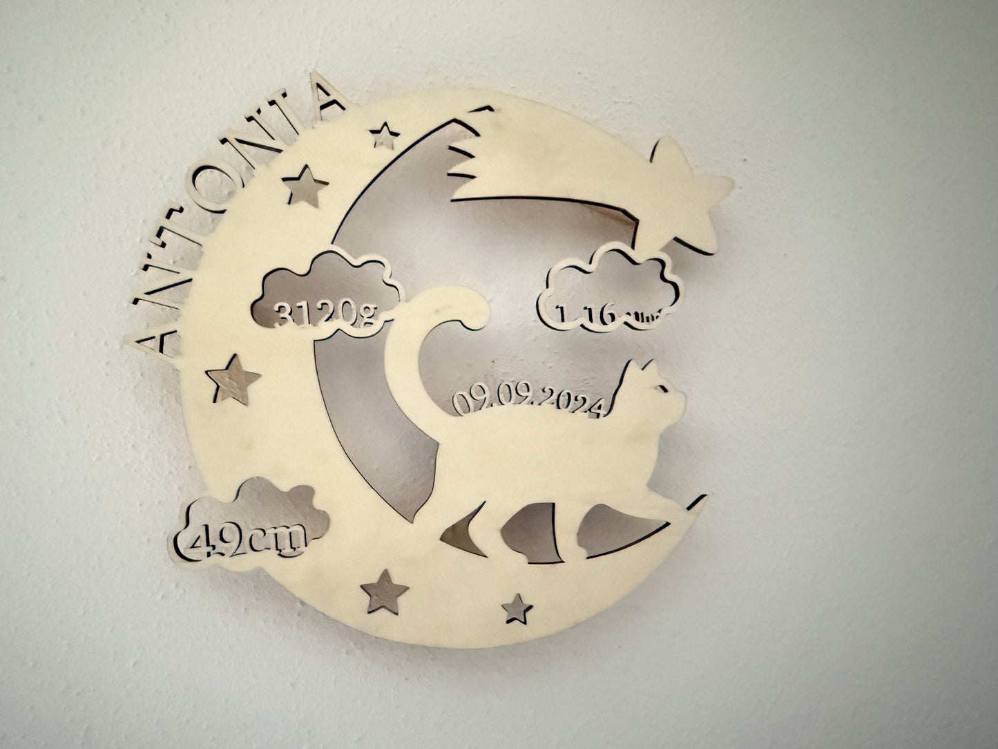 night light cat