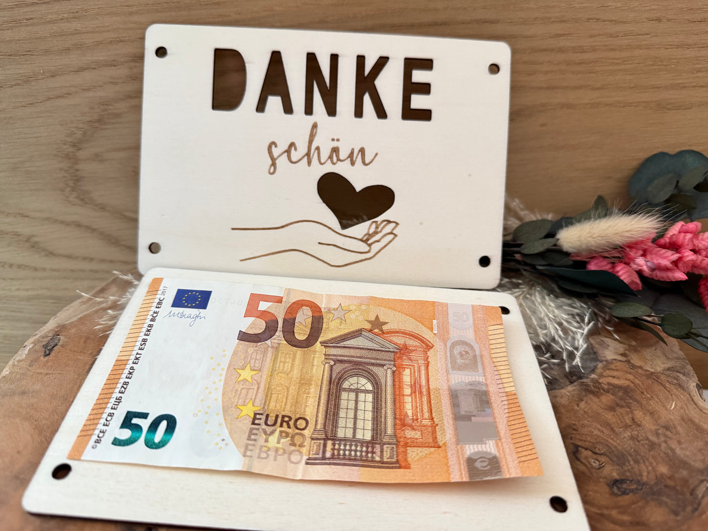 Geldgeschenk danke für deine Hilfe
