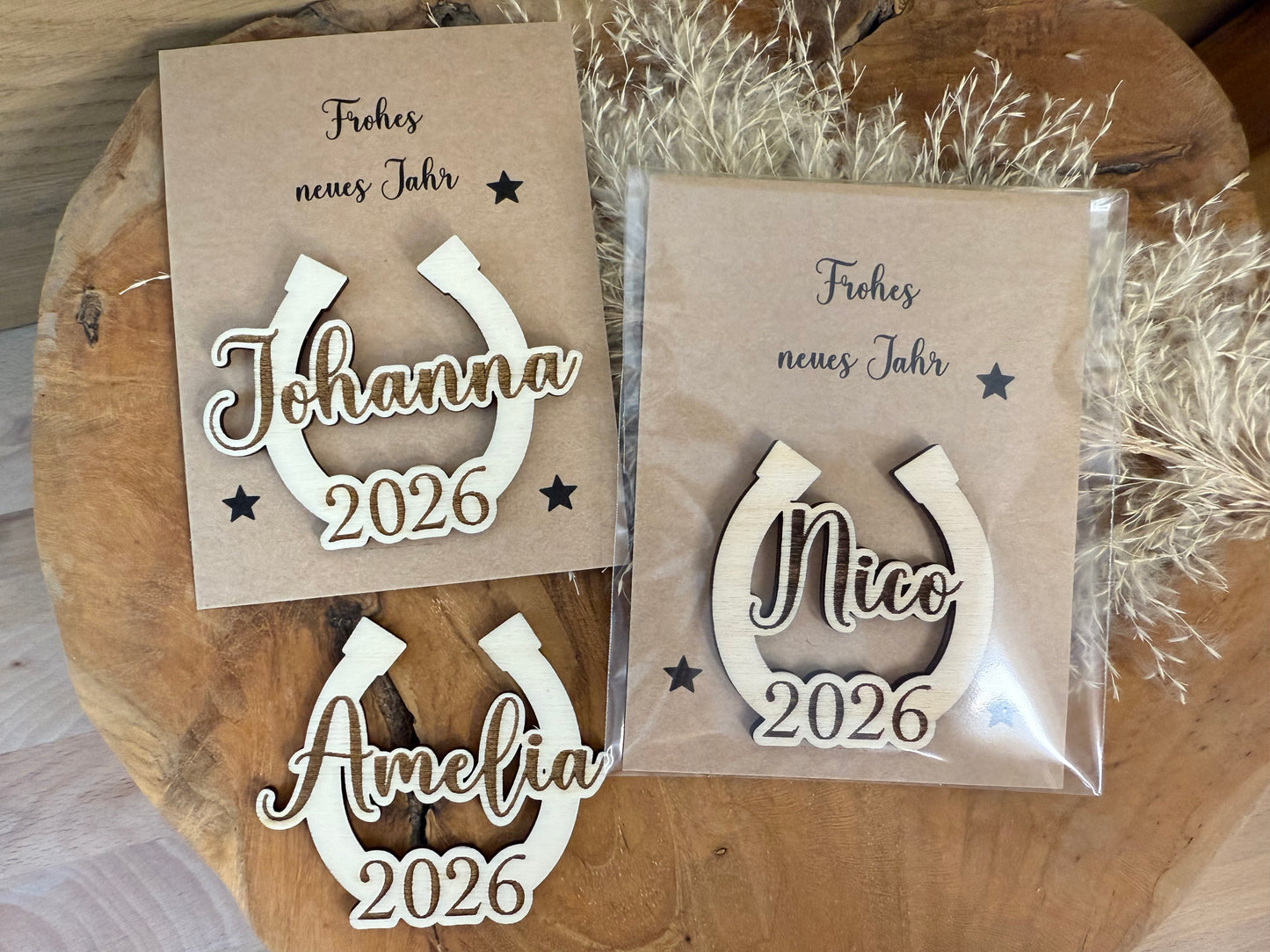 Silvester Glücksbringer personalisiert