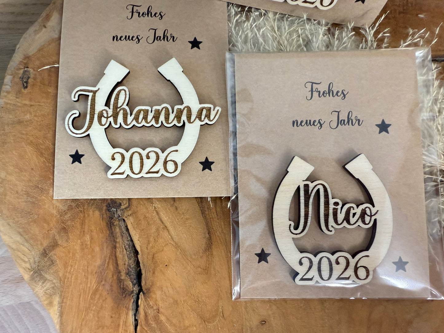 Silvester Glücksbringer personalisiert