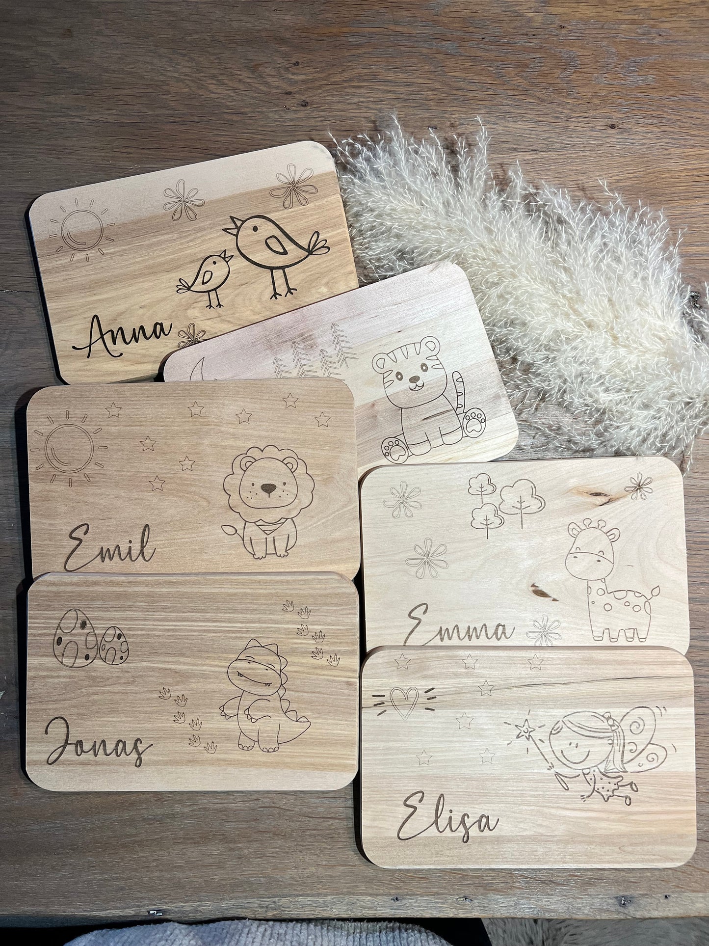 Frühstücksbrettchen für Kinder