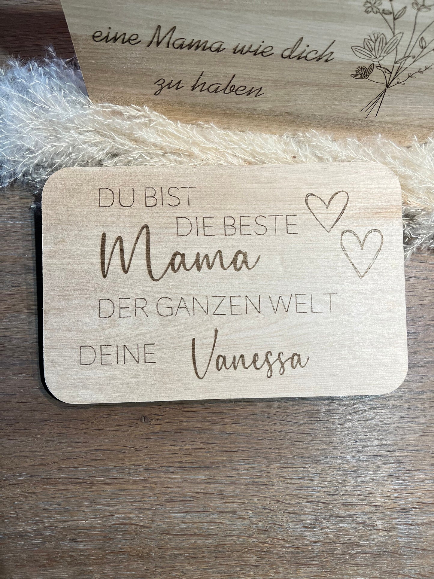 Breakfast board personalized for mom
