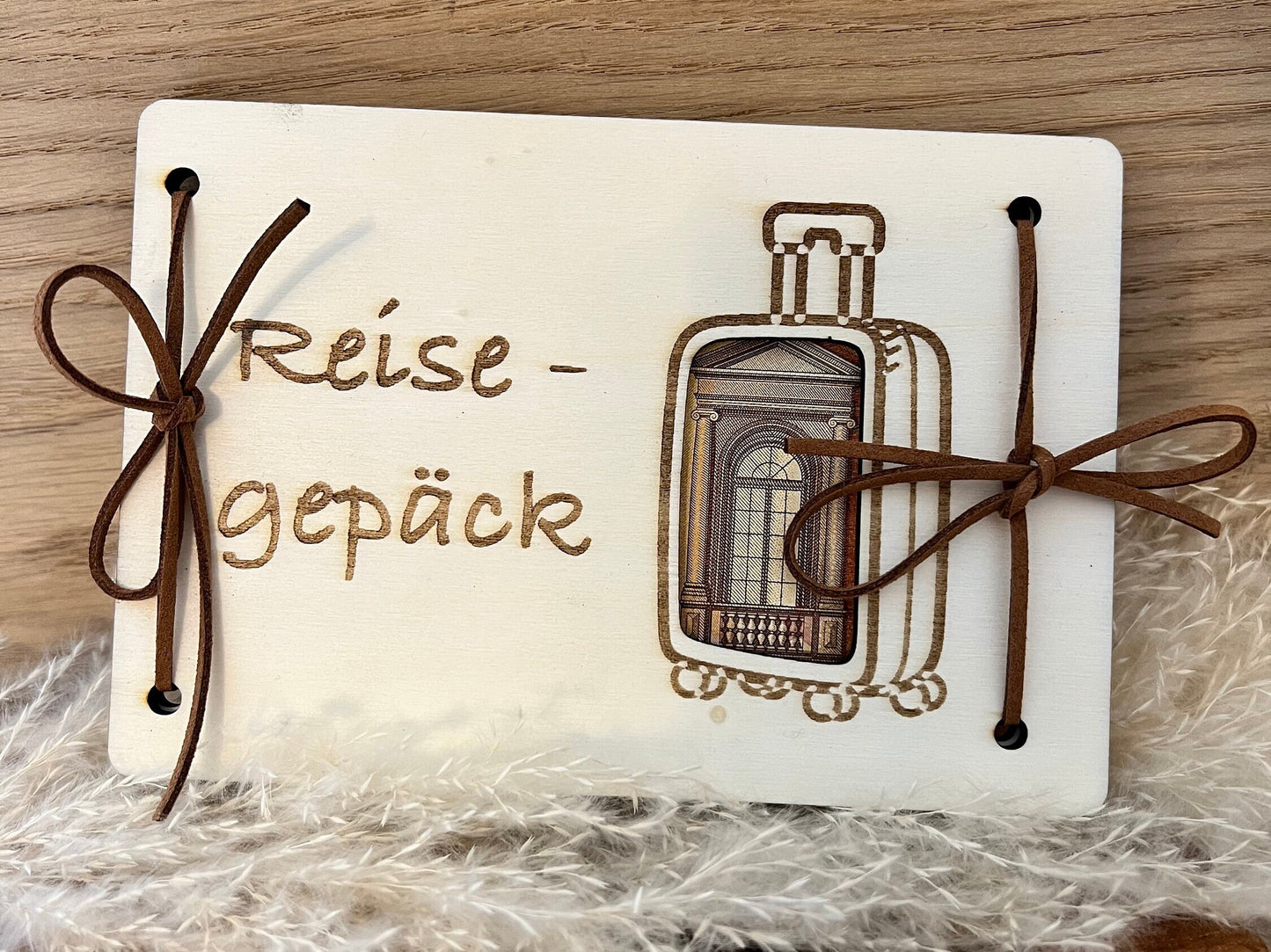 Geldgeschenk Reisegepäck