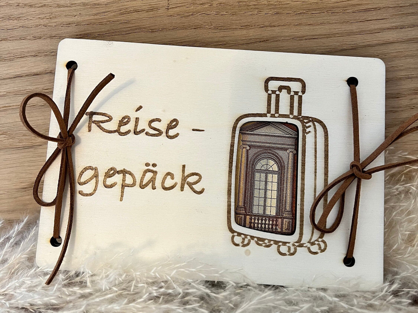 Geldgeschenk Reisegepäck