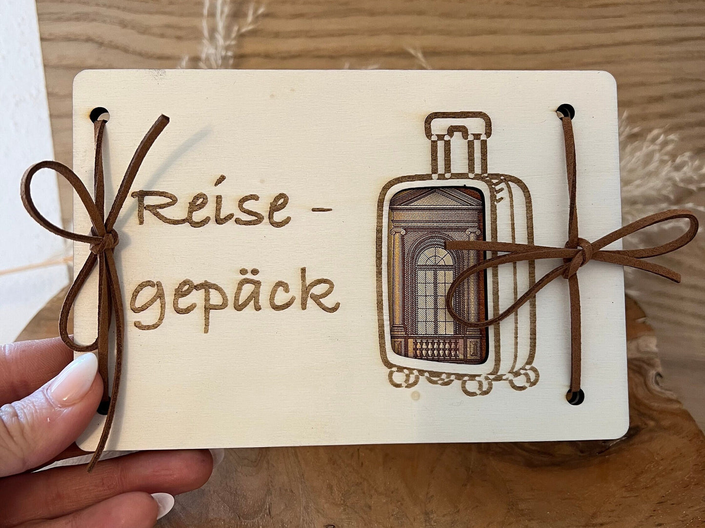 Geldgeschenk Reisegepäck