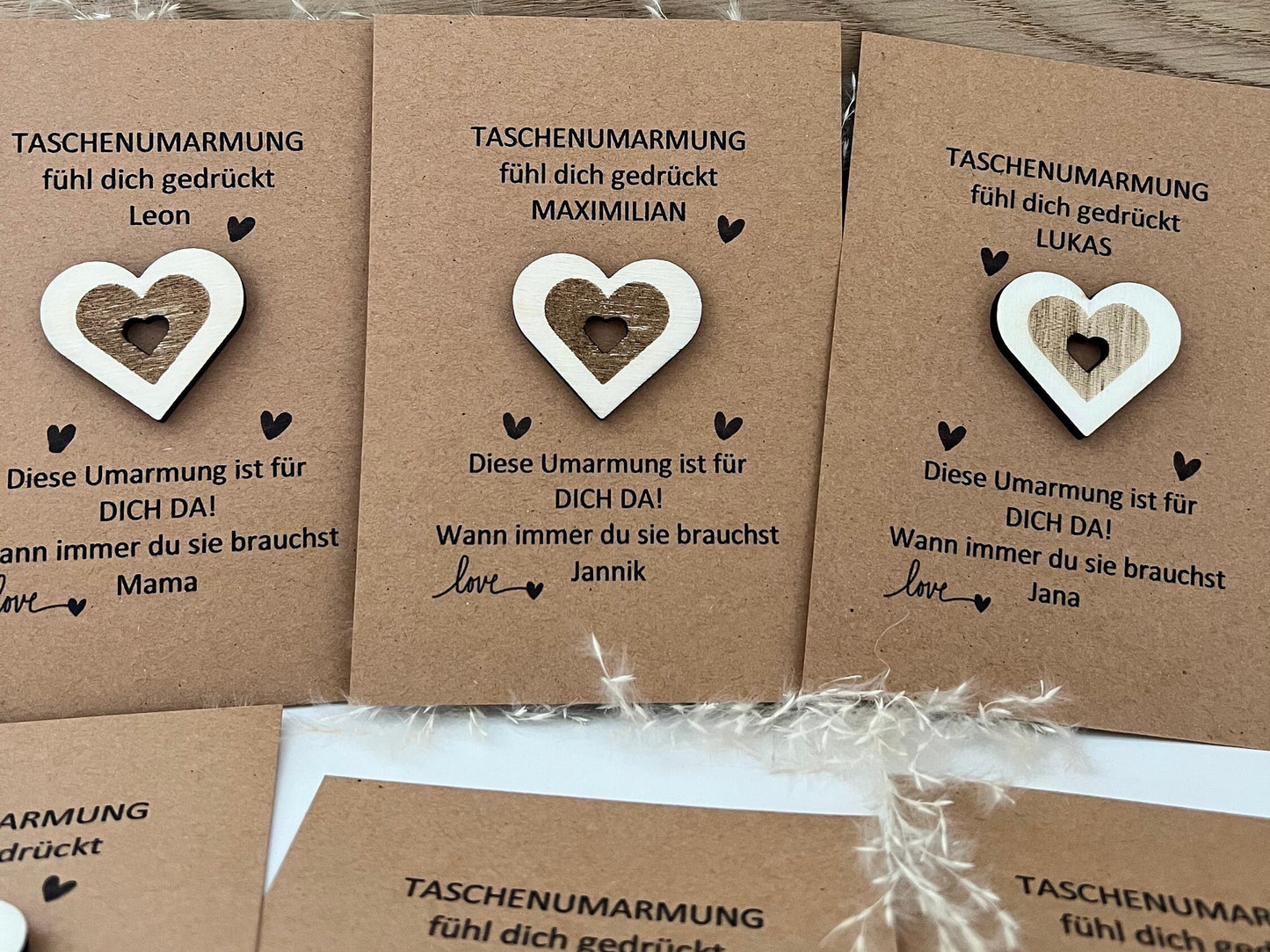Lucky charm heart personalized