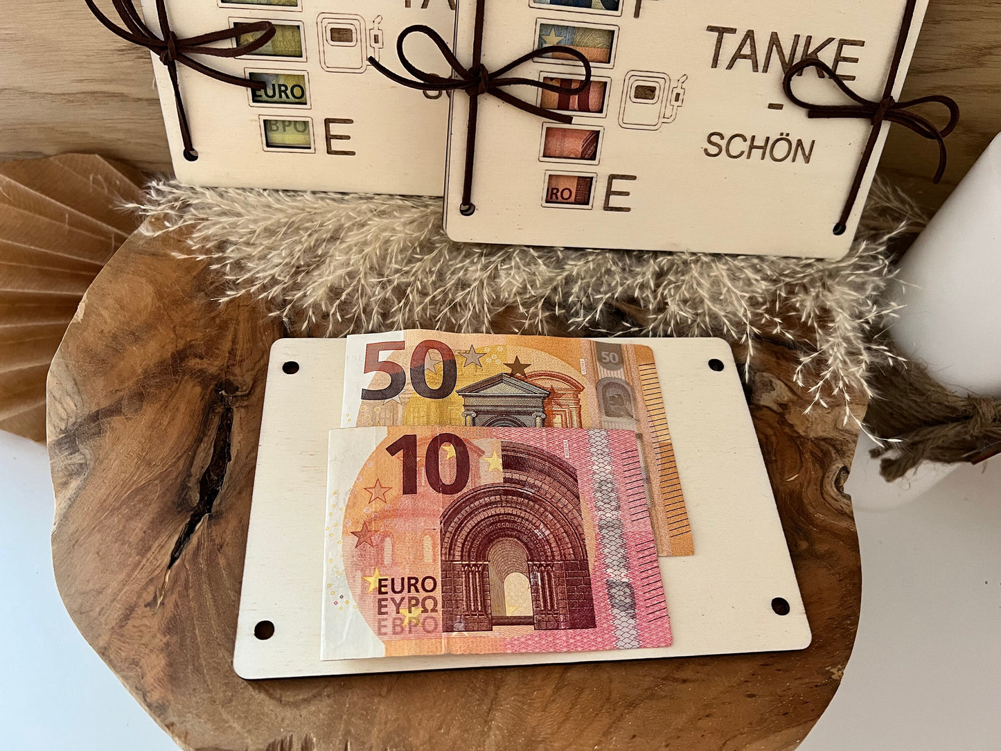 Cash gift as a fuel voucher