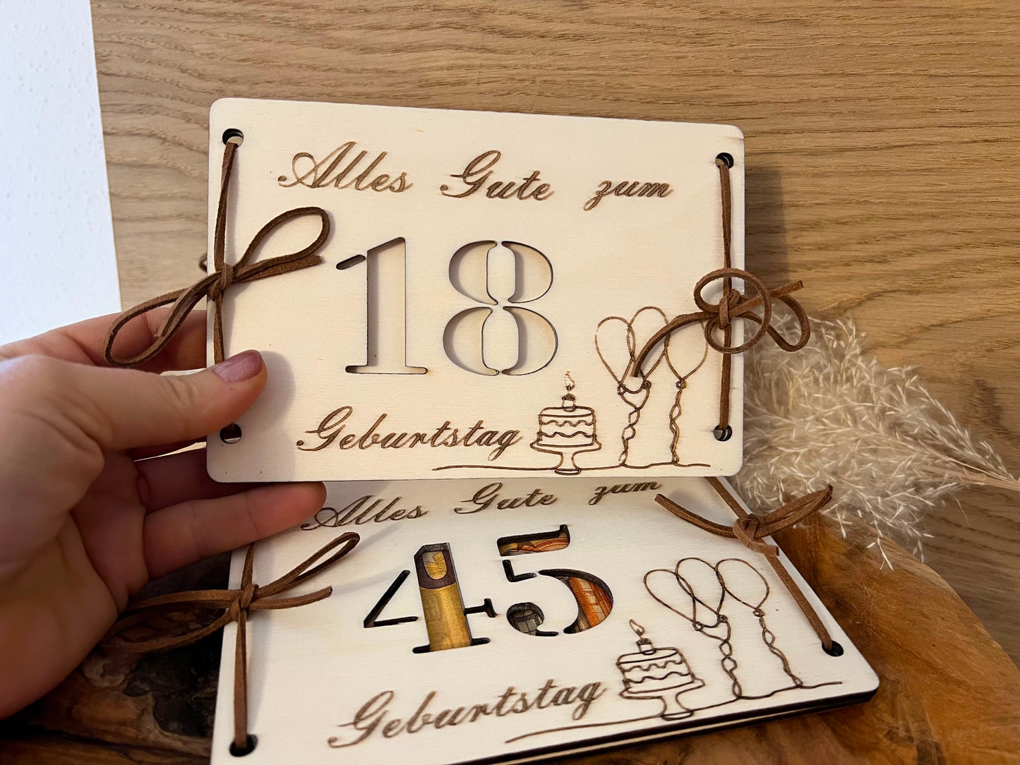 Geldgeschenk zum Geburtstag individuell