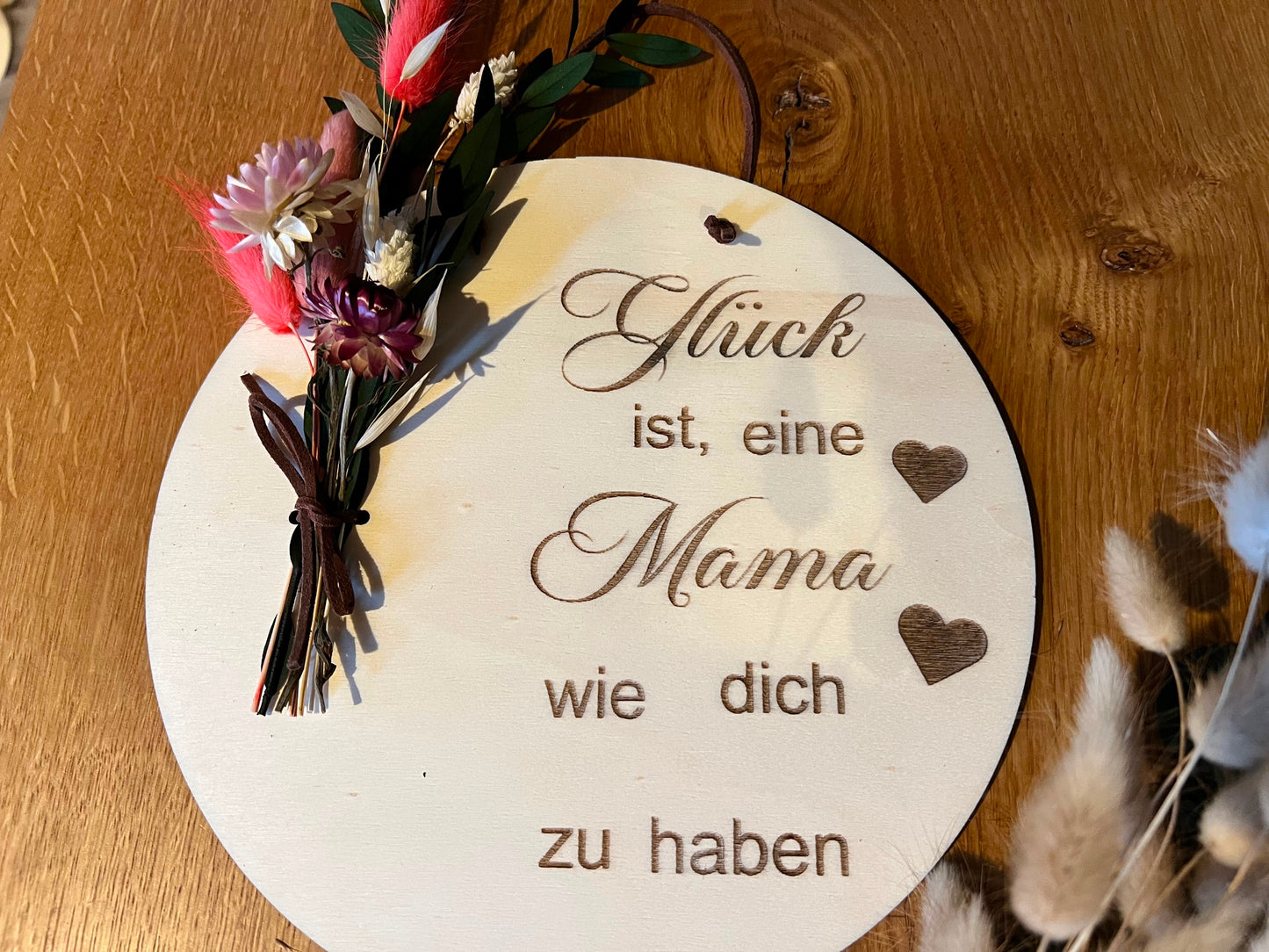 Holzschild für Mama