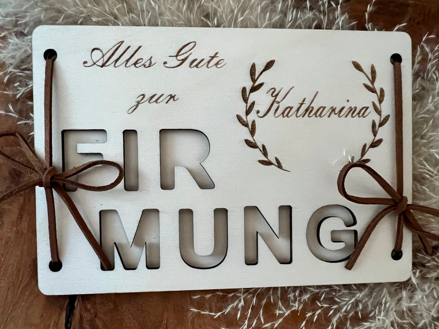 Geldgeschenk-Firmung-Karte