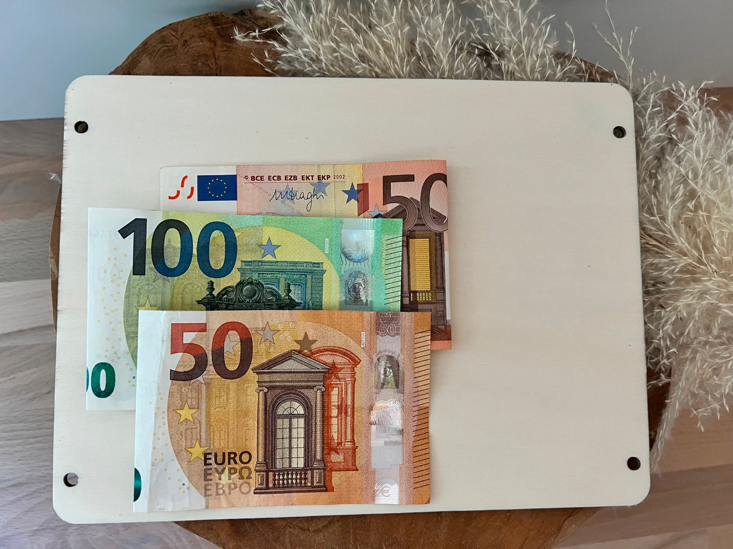 Hochzeitsgeschenk aus Holz