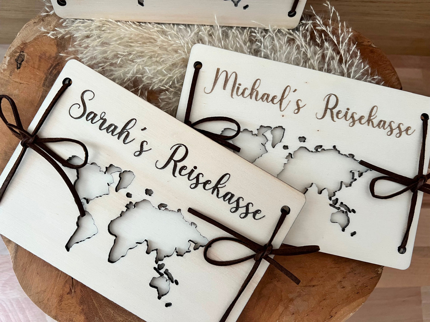 Money gift travel fund personalized