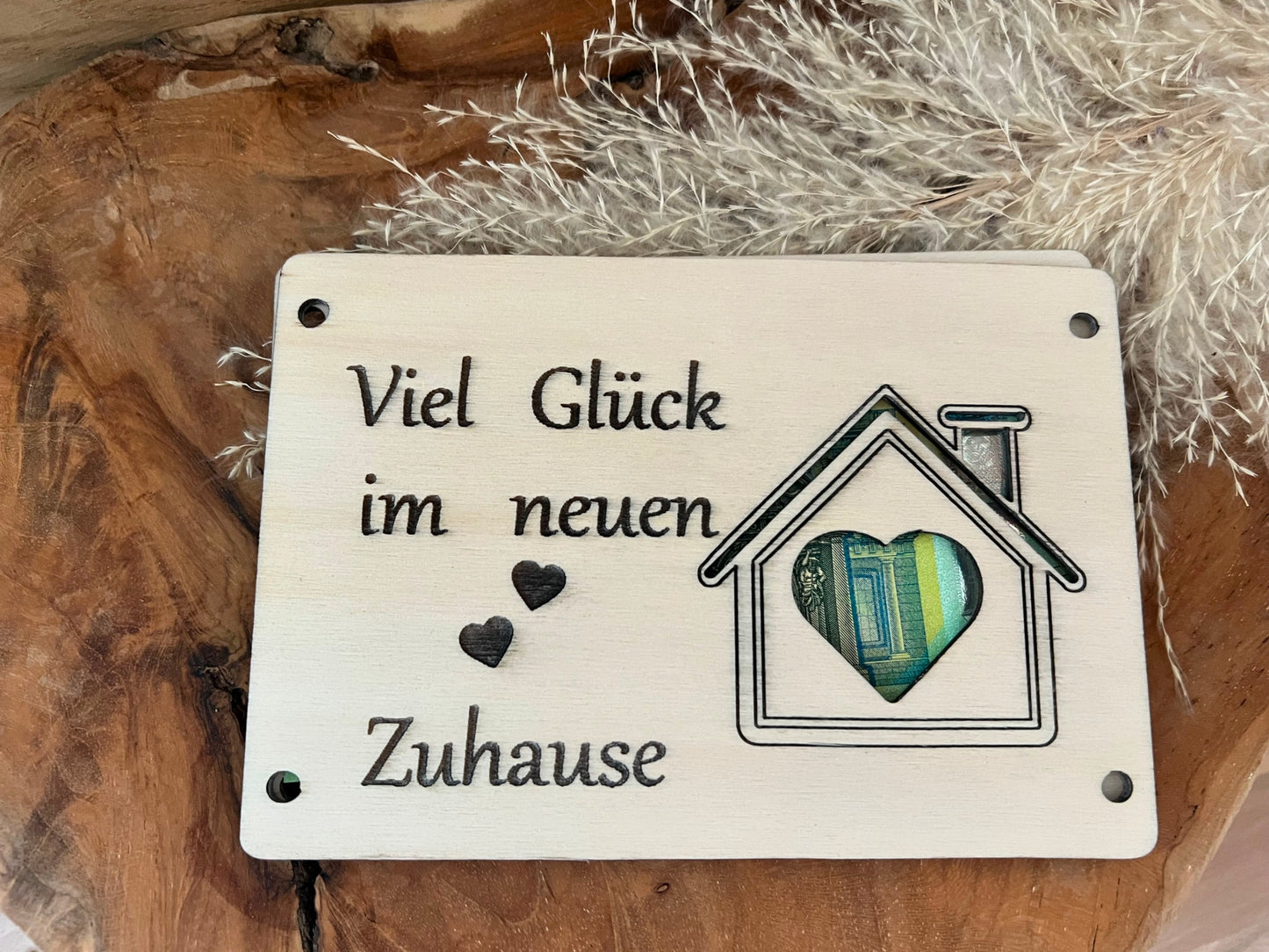 Geldgeschenk zum Einzug