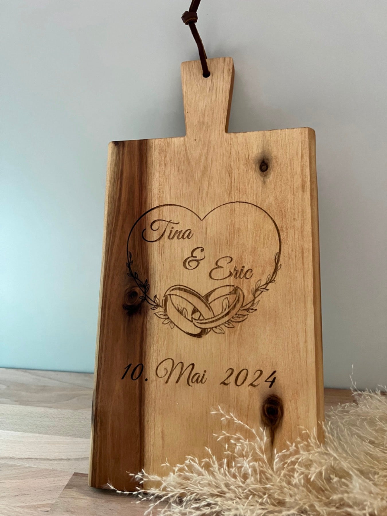 Holzbrett personalisiert