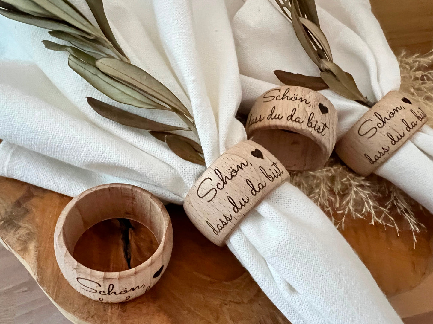 Serviettenringe Schön, dass du da bist