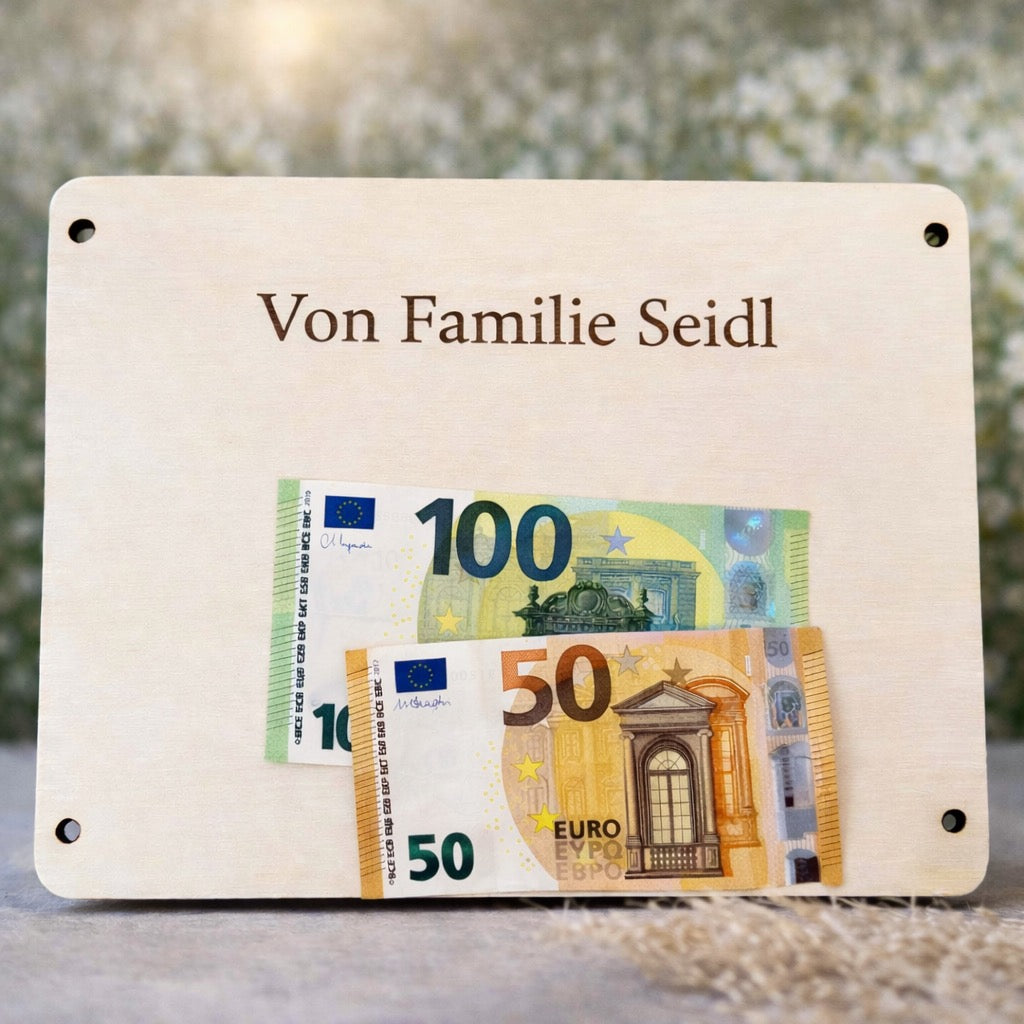 Hochzeitsgeschenk personalisiert