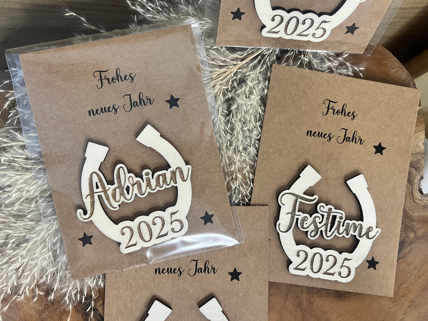 New Year's Eve lucky charm personalized
