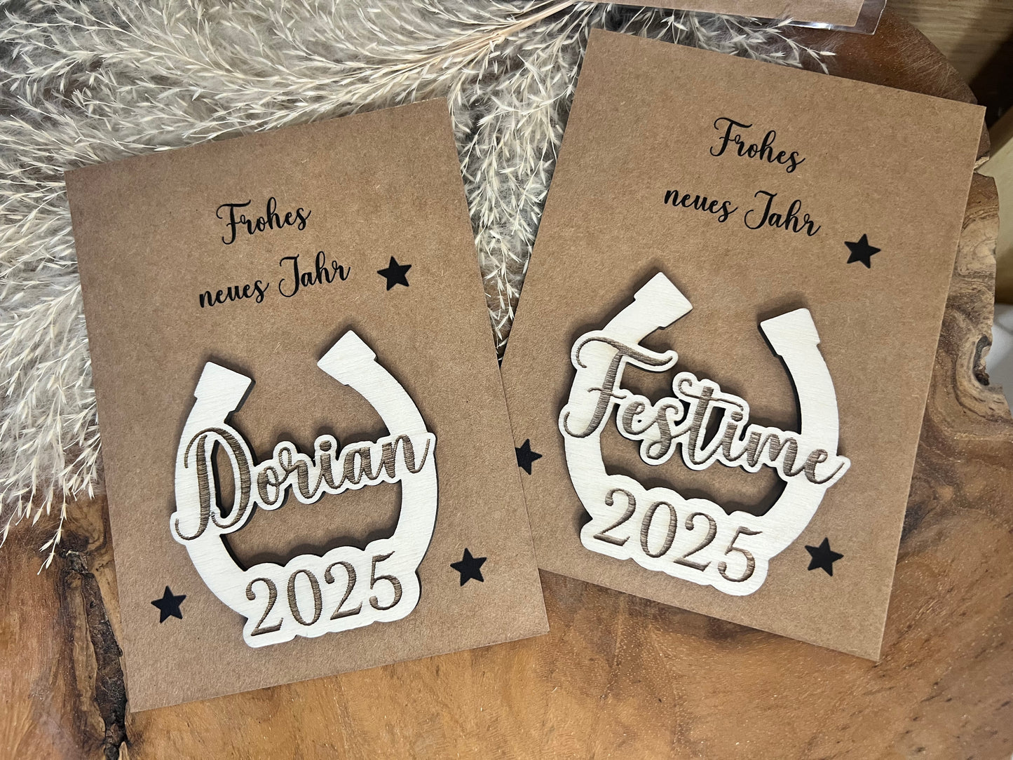 New Year's Eve lucky charm personalized
