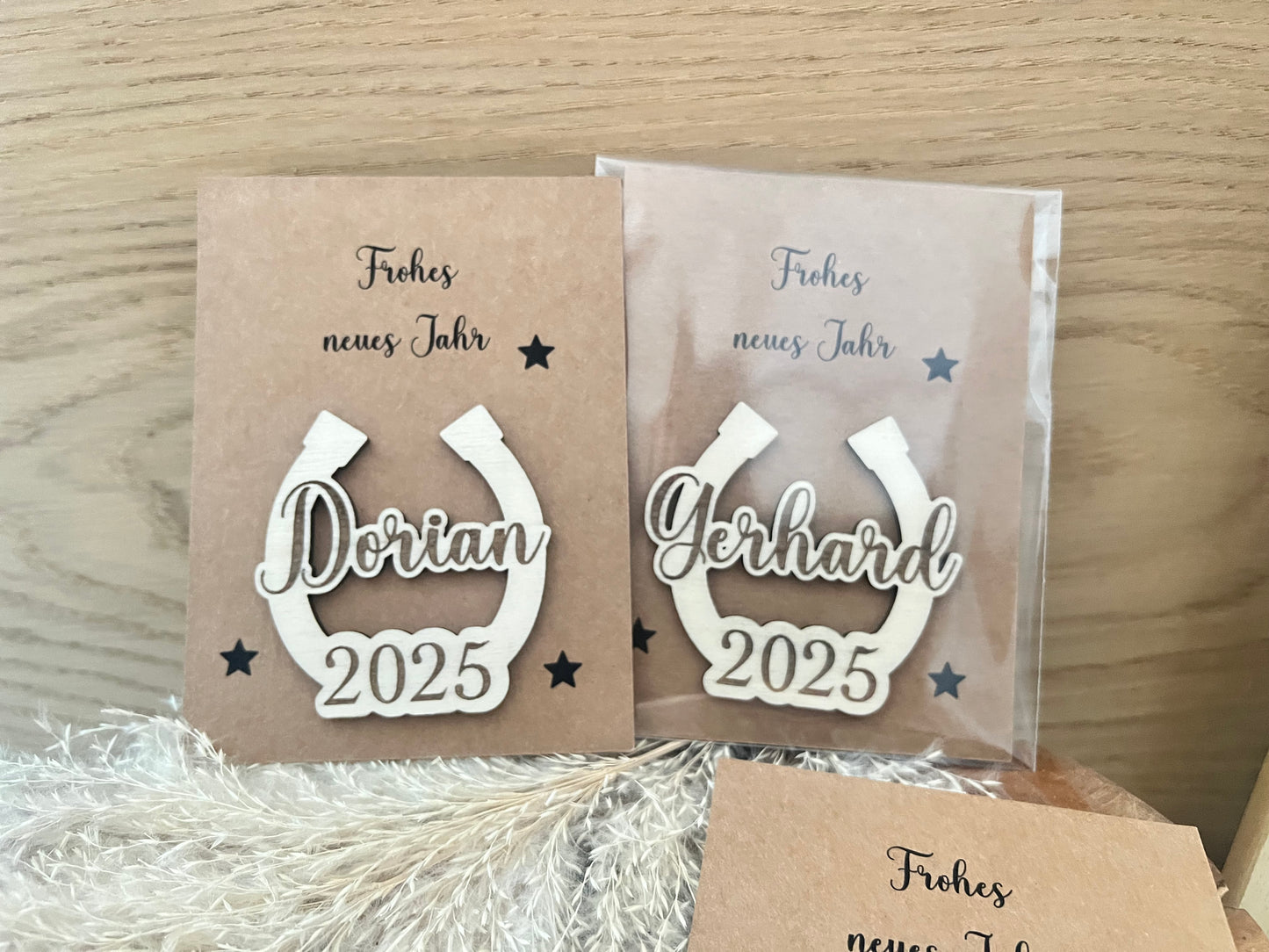 New Year's Eve lucky charm personalized