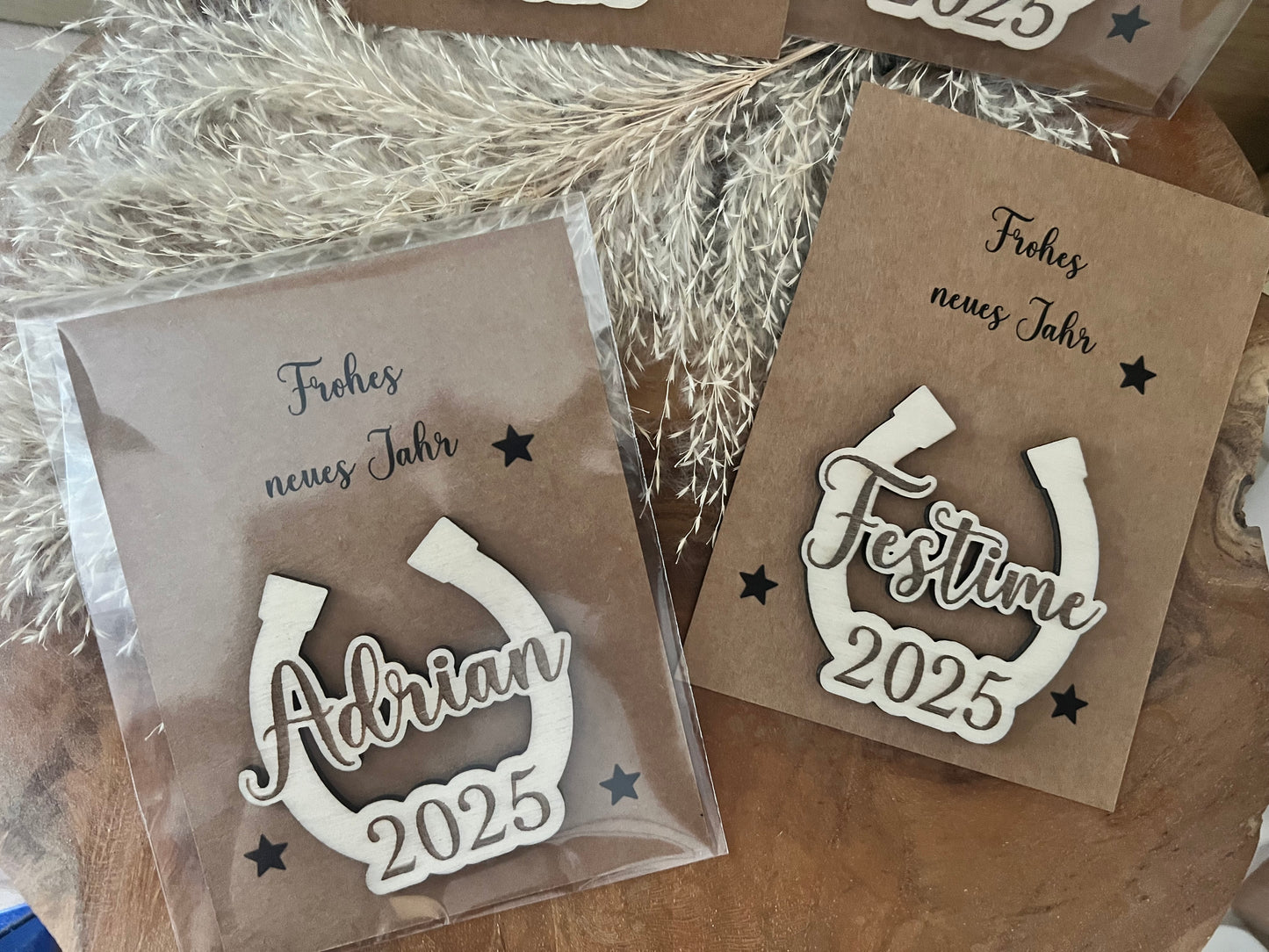 New Year's Eve lucky charm personalized