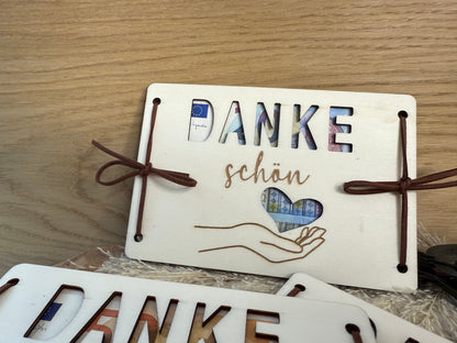 Geldgeschenk danke für deine Hilfe