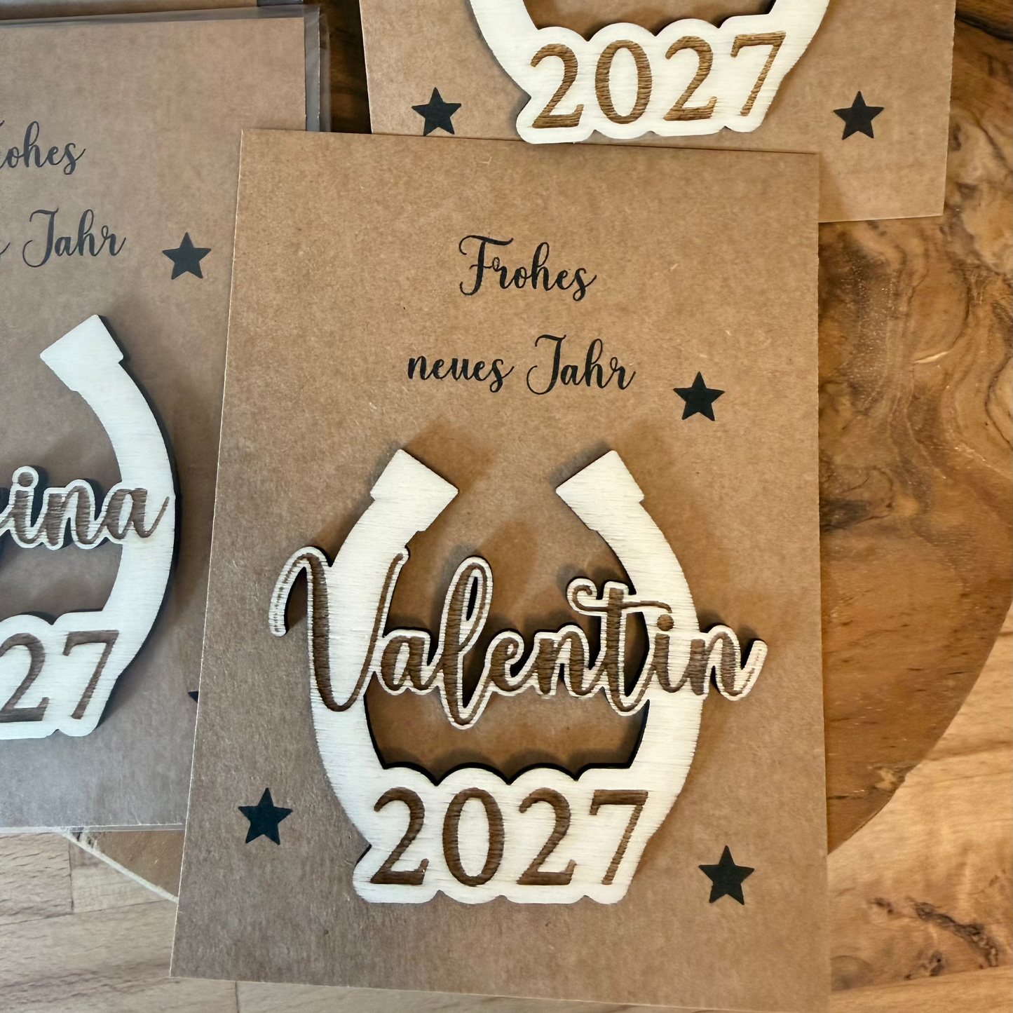 Silvester Glücksbringer personalisiert