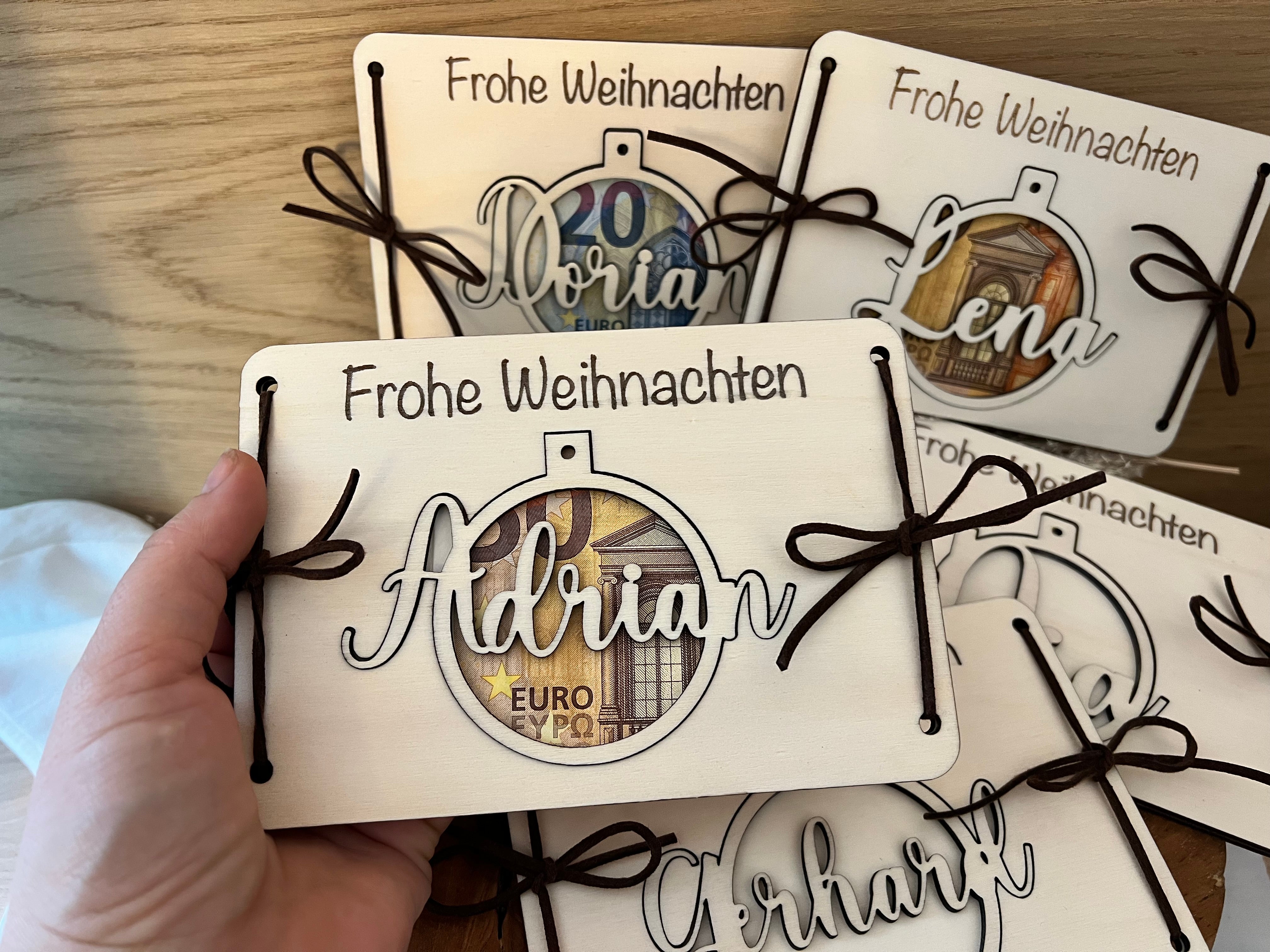 Personalisierte Geschenke, Gutscheine &amp; Dekorationen aus Holz – TGkreativ