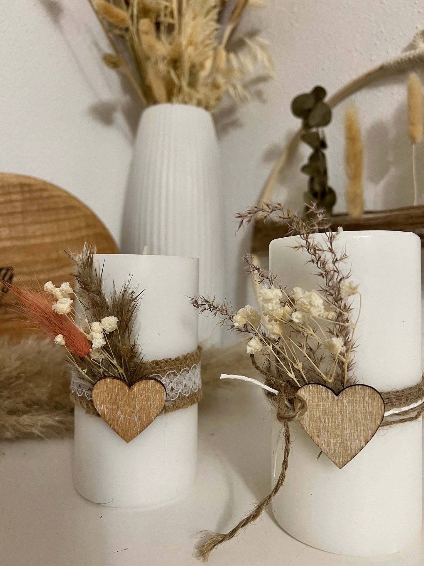Decorative candles reusable