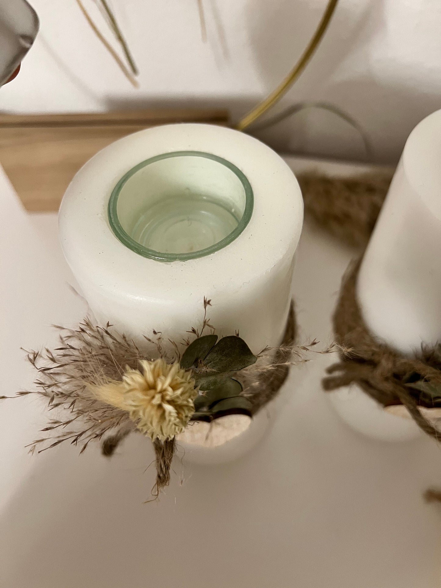 Decorative candles reusable