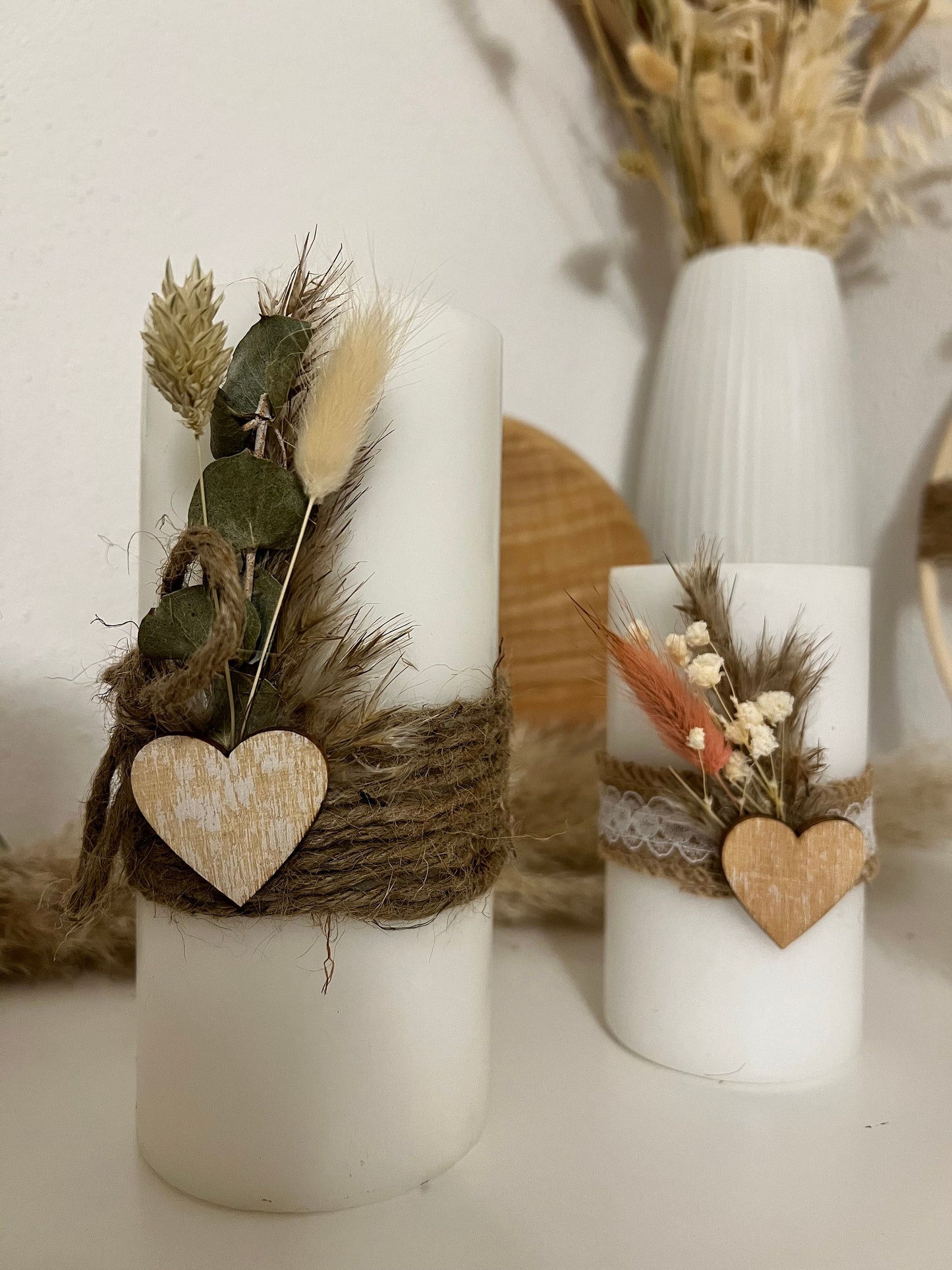 Decorative candles reusable