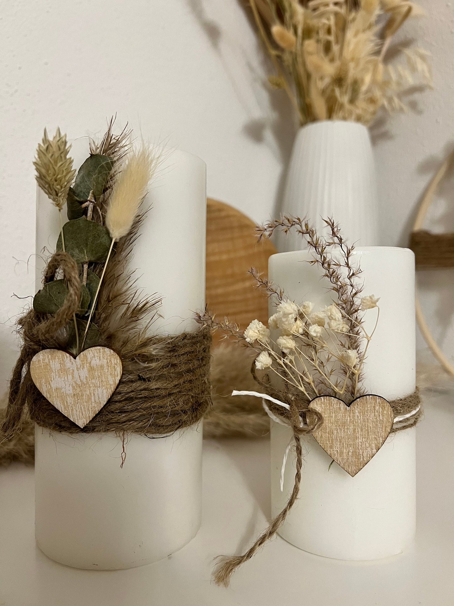 Decorative candles reusable