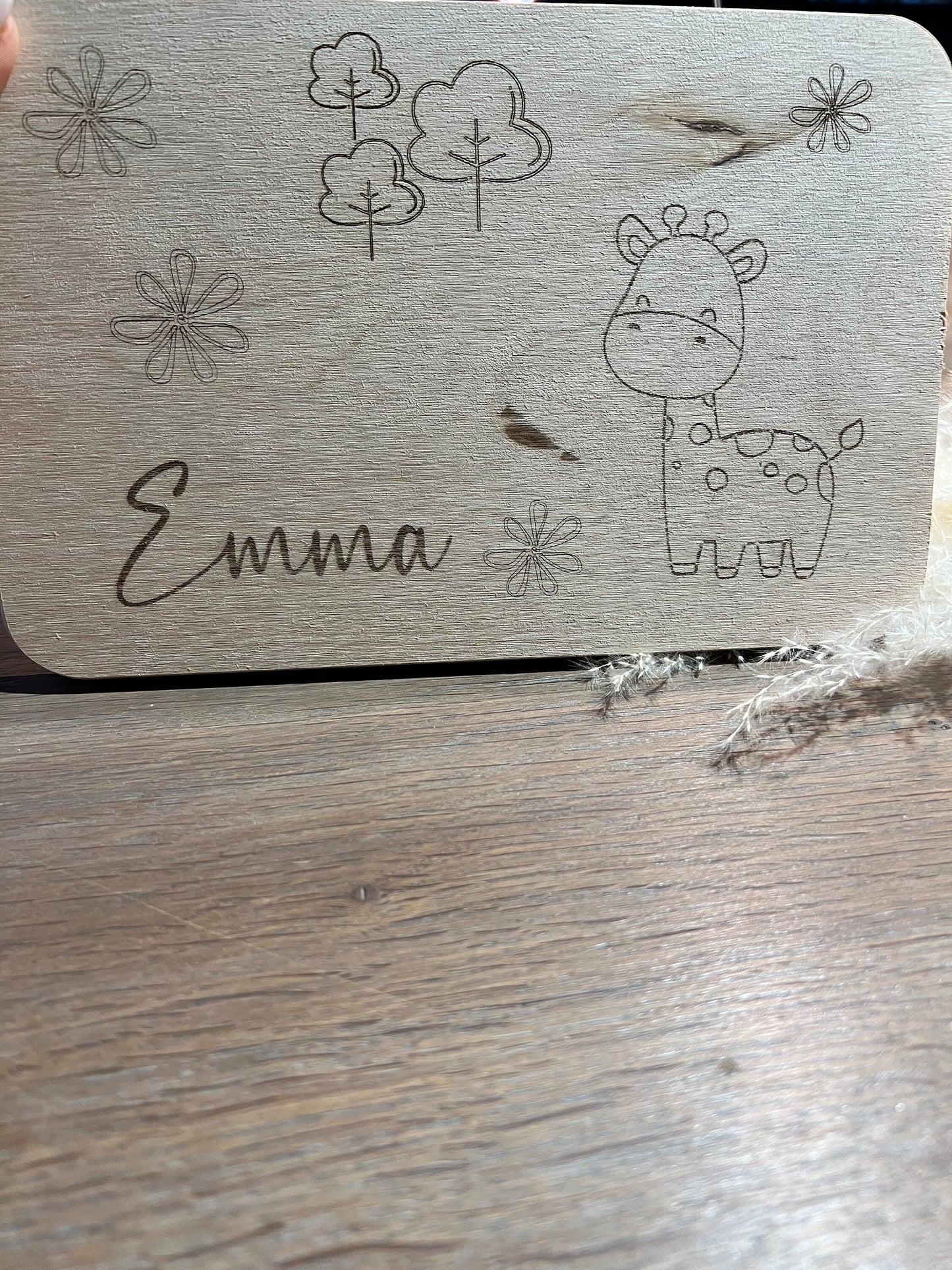 Personalized breakfast board