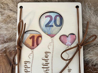 cash gift Happy birthday