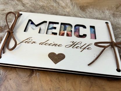 Cash gift thank you for your help