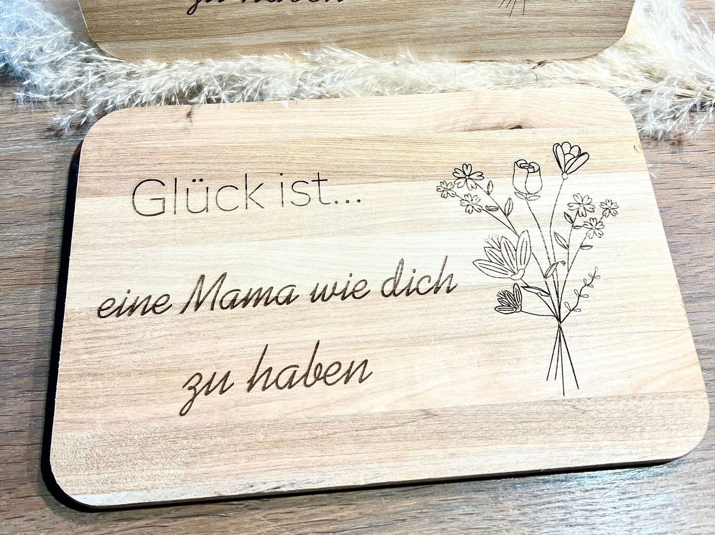 Frühstücksbrettchen für Mama