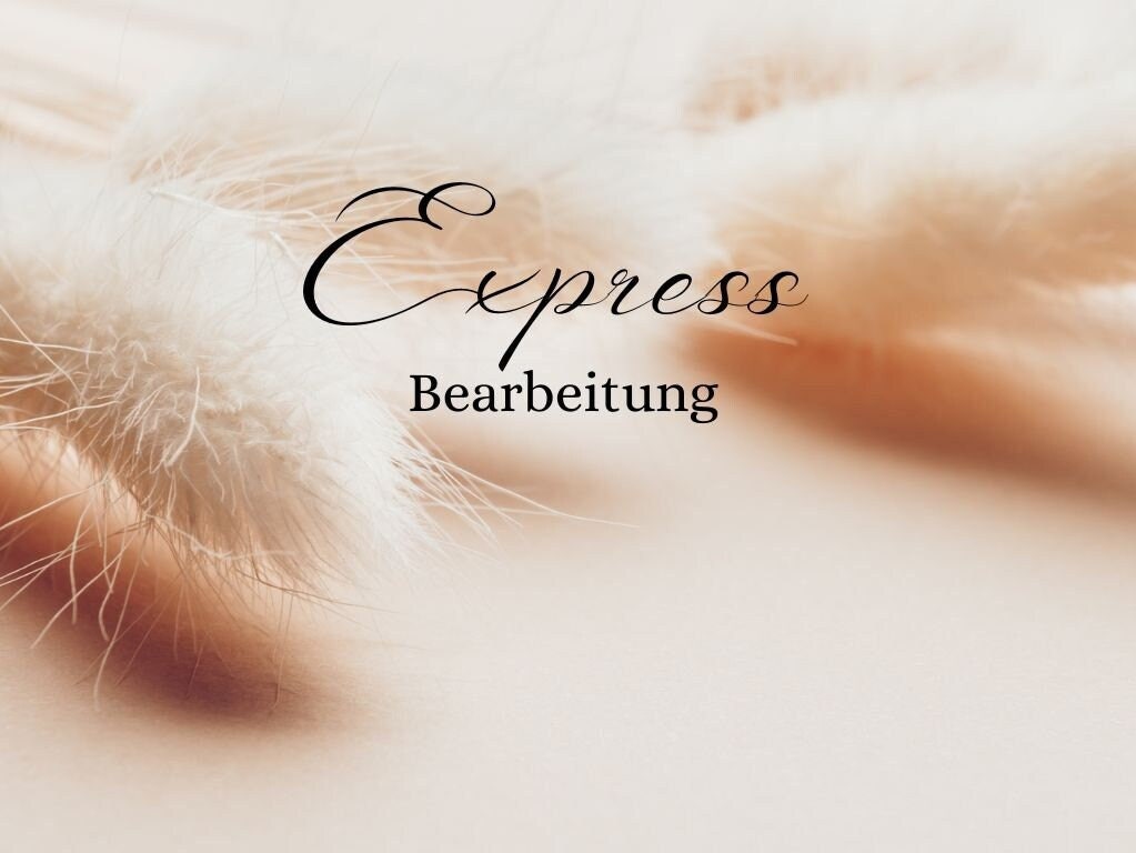 EXPRESS processing - production on the next working day