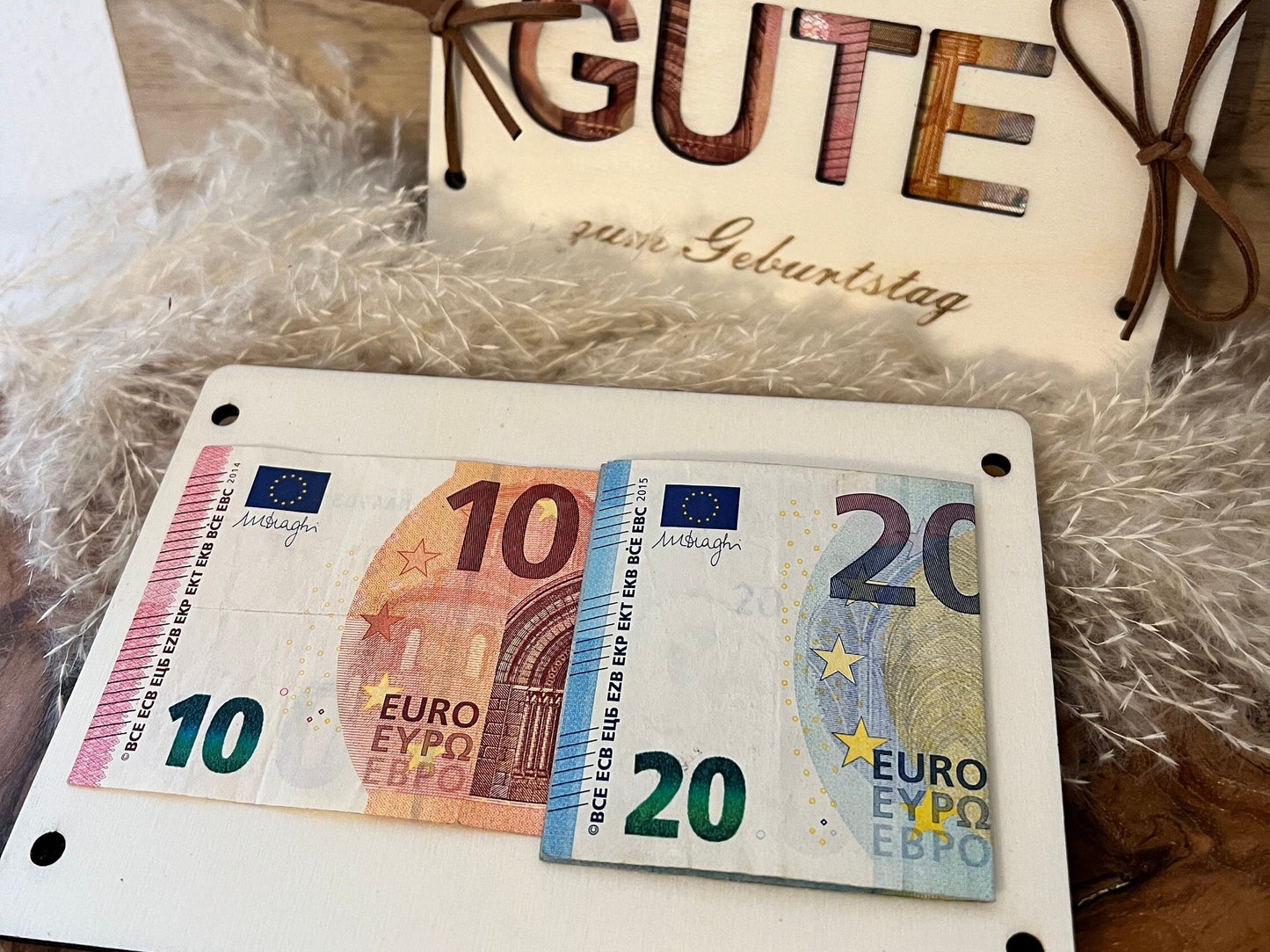 Geldgeschenk du wolltest doch nichts