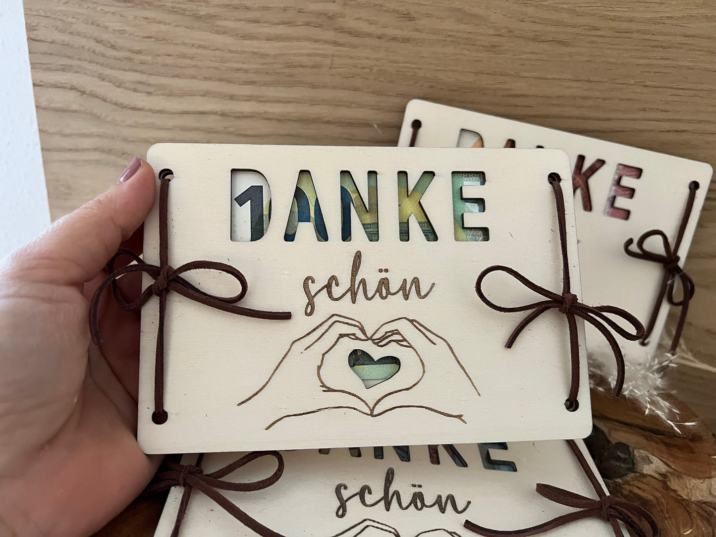 Cash gift thank you for your help