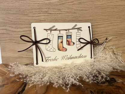 cash gift "Merry Christmas"