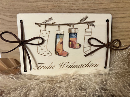cash gift "Merry Christmas"