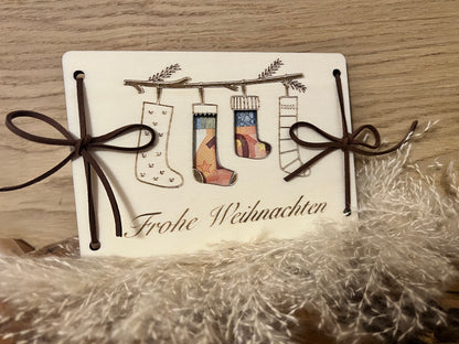 cash gift "Merry Christmas"