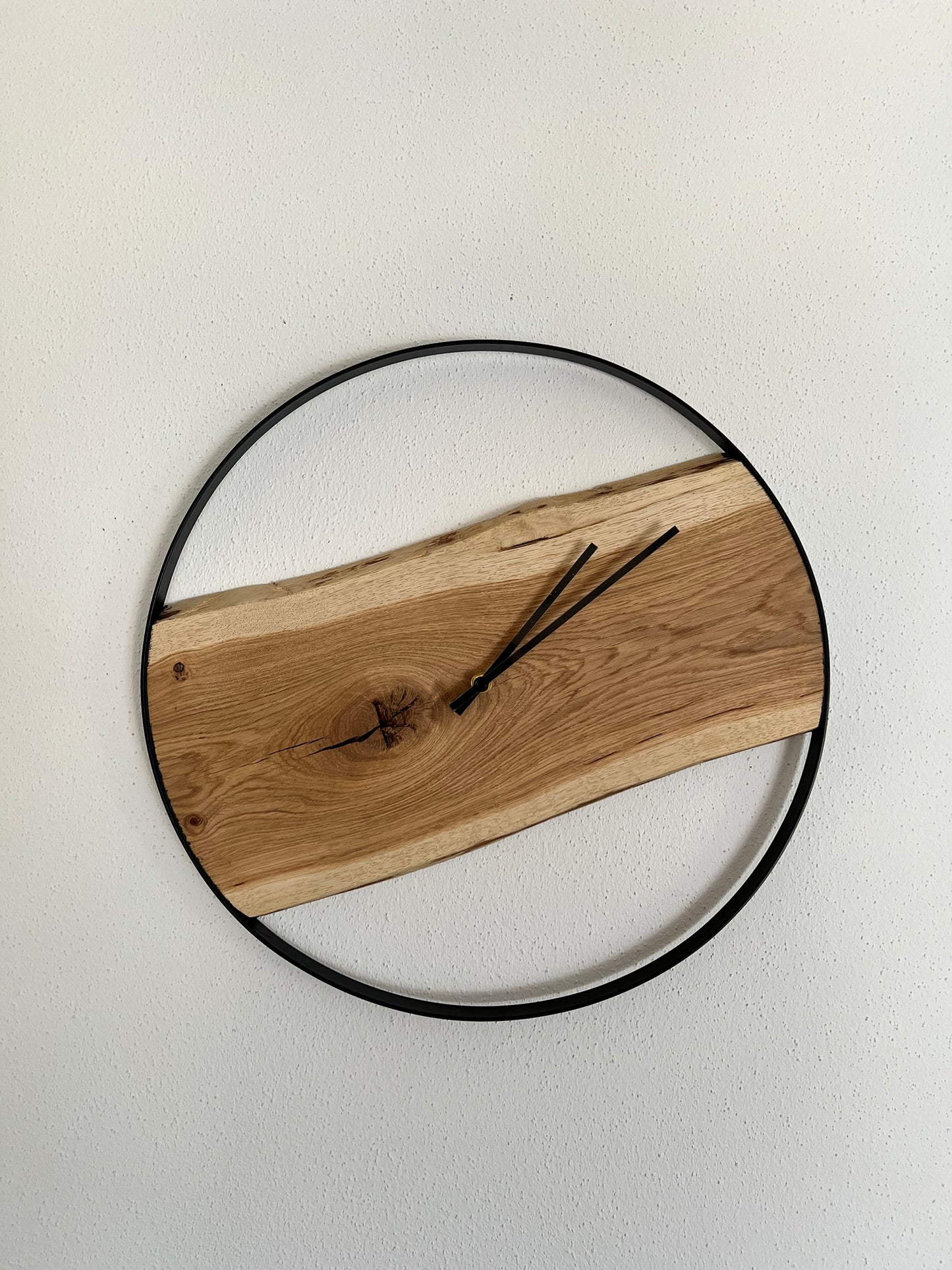 Wanduhr Eichenholz