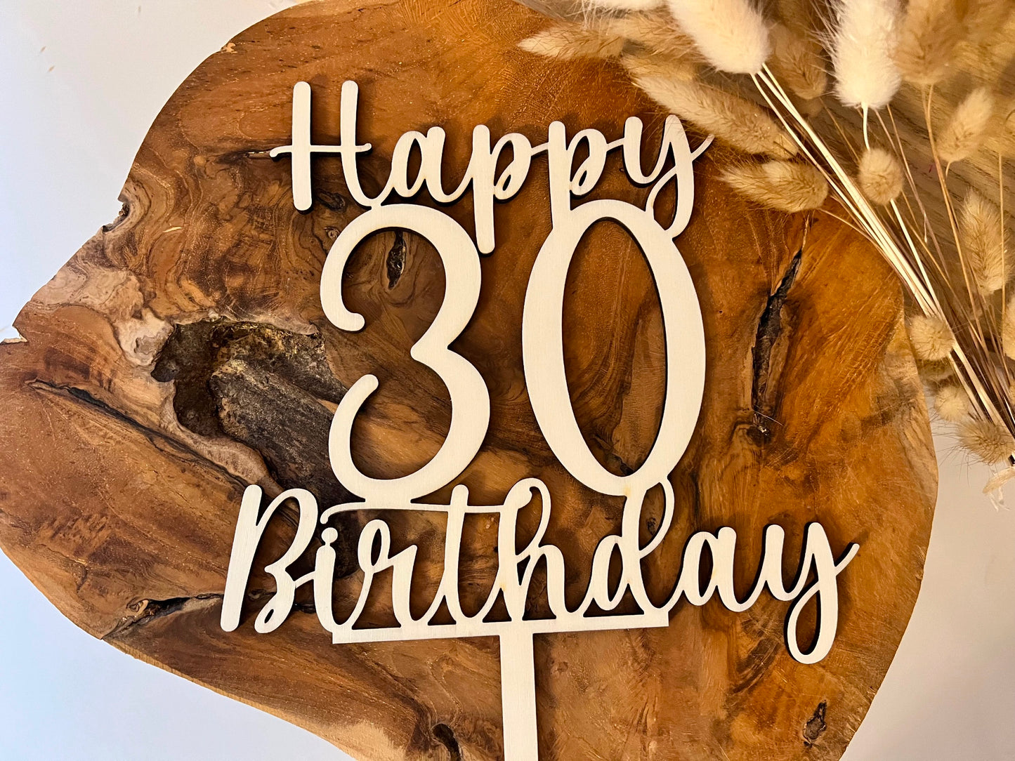 Caketopper Happy Birthday mit Namen