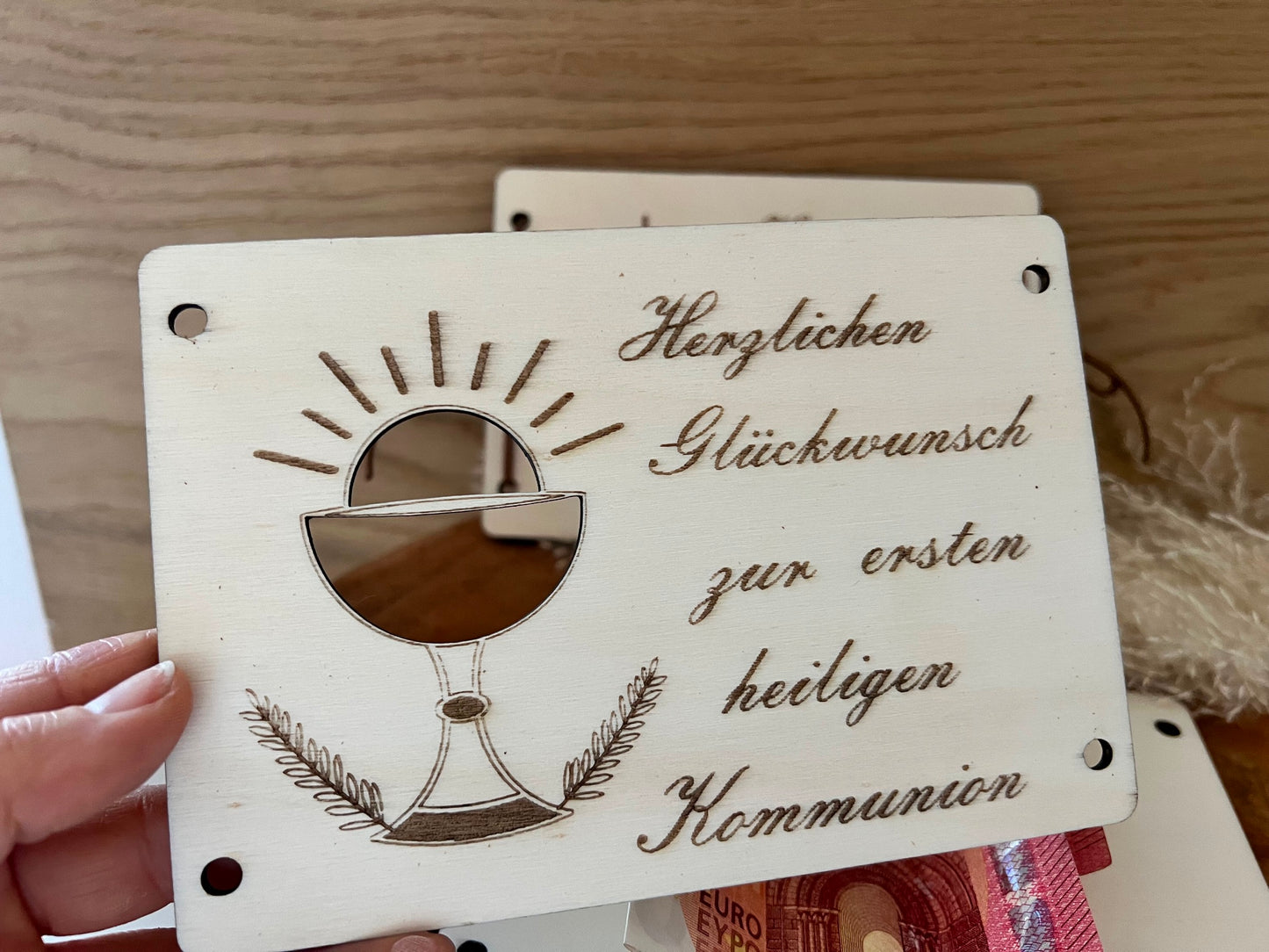 Cash gift holy communion