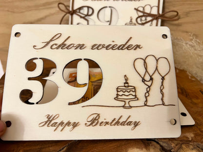 Geldgeschenk zum 40. Geburtstag