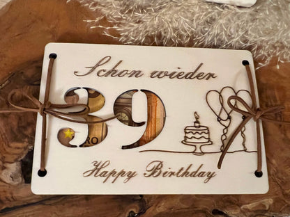 Geldgeschenk zum 40. Geburtstag