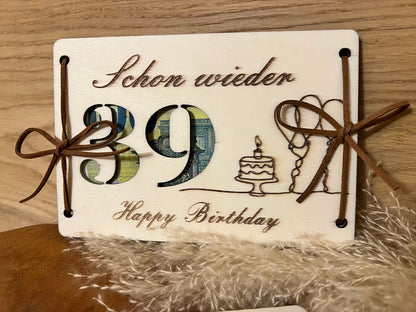 Geldgeschenk zum 40. Geburtstag