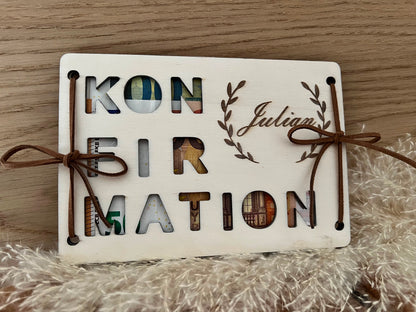 Geldgeschenk Konfirmation Patenkind